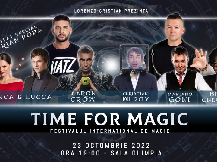 Dorian Popa va levita la primul festival internațional de magie din România