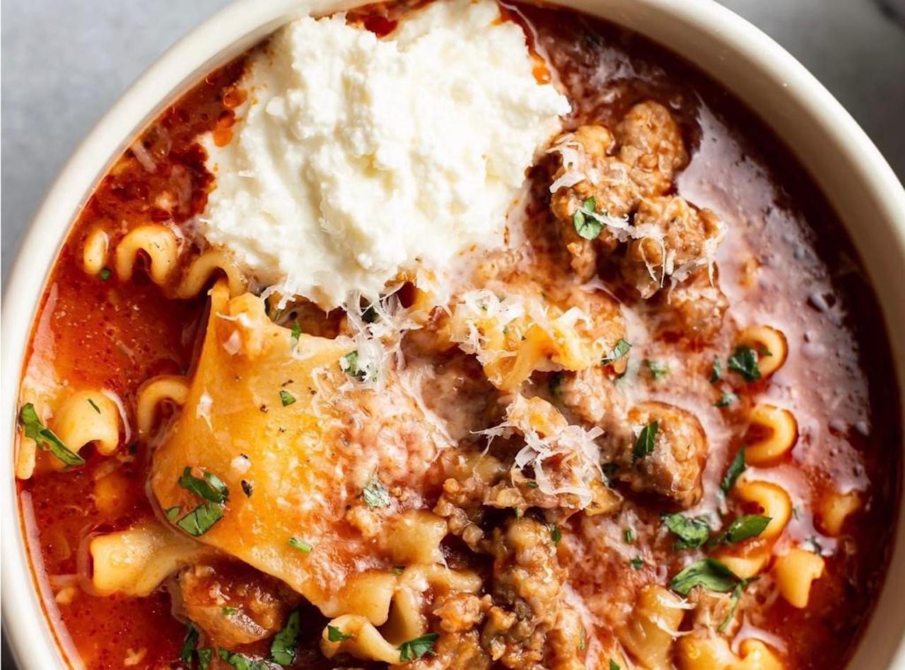 Rețetă ușoară de supă – lasagna