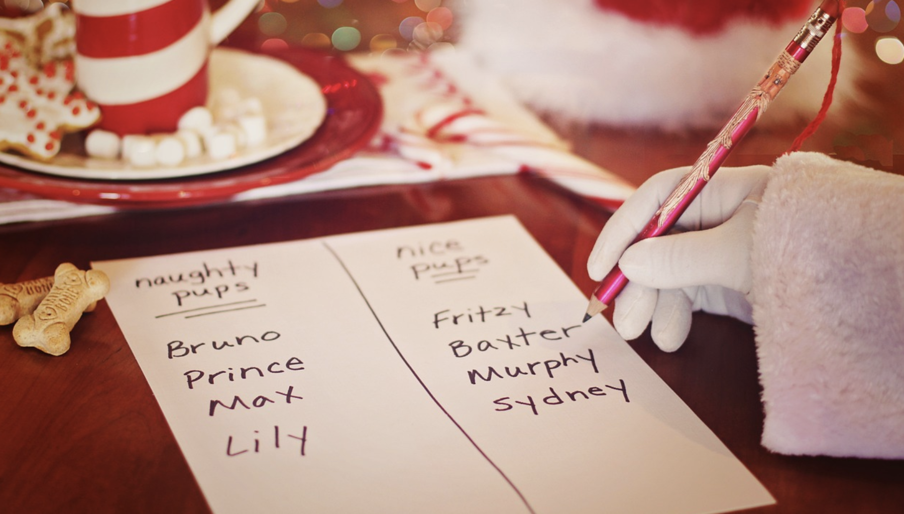Moș Crăciun a început să scrie lista copiilor răi
