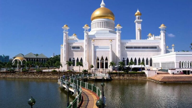 Palatul sultanului din Brunei, „Lumina credinței”, cea mai mare reședință din lume. Iată cum arată grajdul și garajul