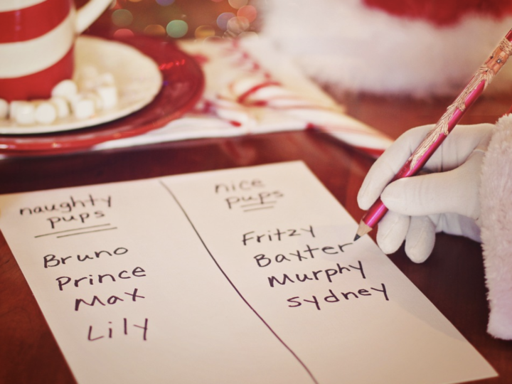 Moș Crăciun a început să scrie lista copiilor răi