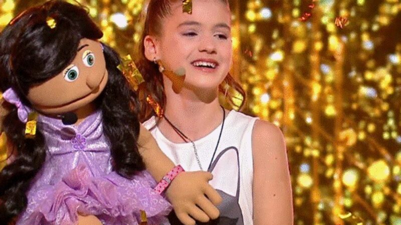 Exportăm talente. Fetița ventriloc de la „Românii au talent” a făcut spectacol pe scena de la America’s Got Talent