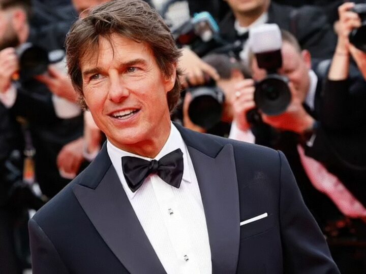 Tom Cruise, în rolul de tată fericit. A avut parte de o revedere de zile mari