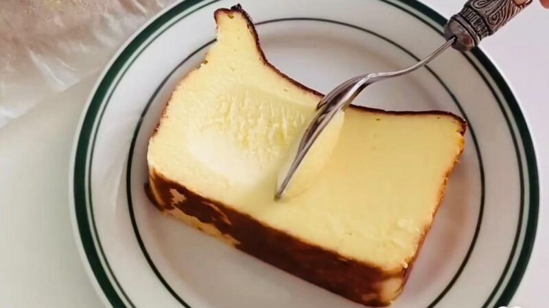 Prăjitura cu brânză „bască arsă” – Burnt