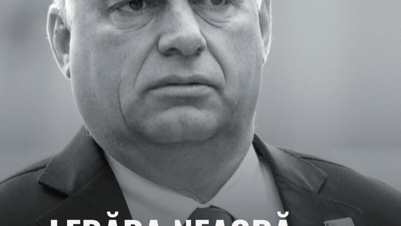 O altfel de carte despre premierul Ungariei: „Lebăda neagră de pe Balaton – Viktor Orban o obsesie asumată”