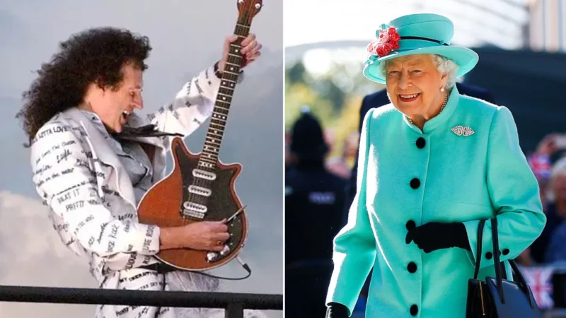 Regina l-a ascultat pe Brian May de la Quinne având dopuri în urechi. Harry a spus tot