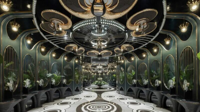 Așa arată cea mai luxoasă toaletă publică din lume. E ascunsă la etajul 6 al unui centru comercial din China