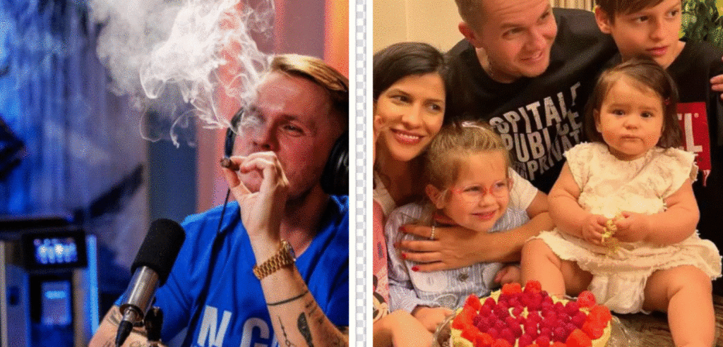 Un celebru tată din România le duce trandafiri fiicelor sale de fiecare dată când le ia de la școală. Imaginea care a impresionat pe toată lumea