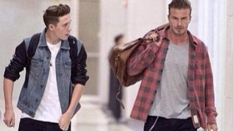 Fiul lui David Beckham vrea să dea lovitura cu „sandvișul dădacei”. A intrat în competiție