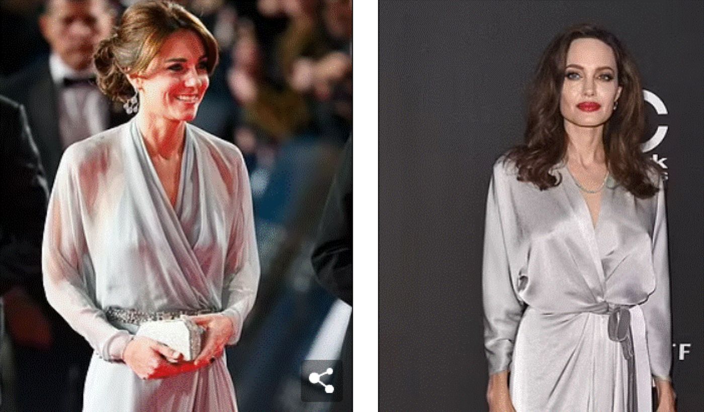 Legătura neștiută dintre Kate Middleton și Angelina Jolie. Fotografiile spun totul