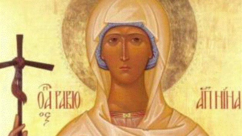14 ianuarie, Sfânta Nina. Rugăciunea la verișoara Sfântului Gheorghe vă scapă de toate necazurile