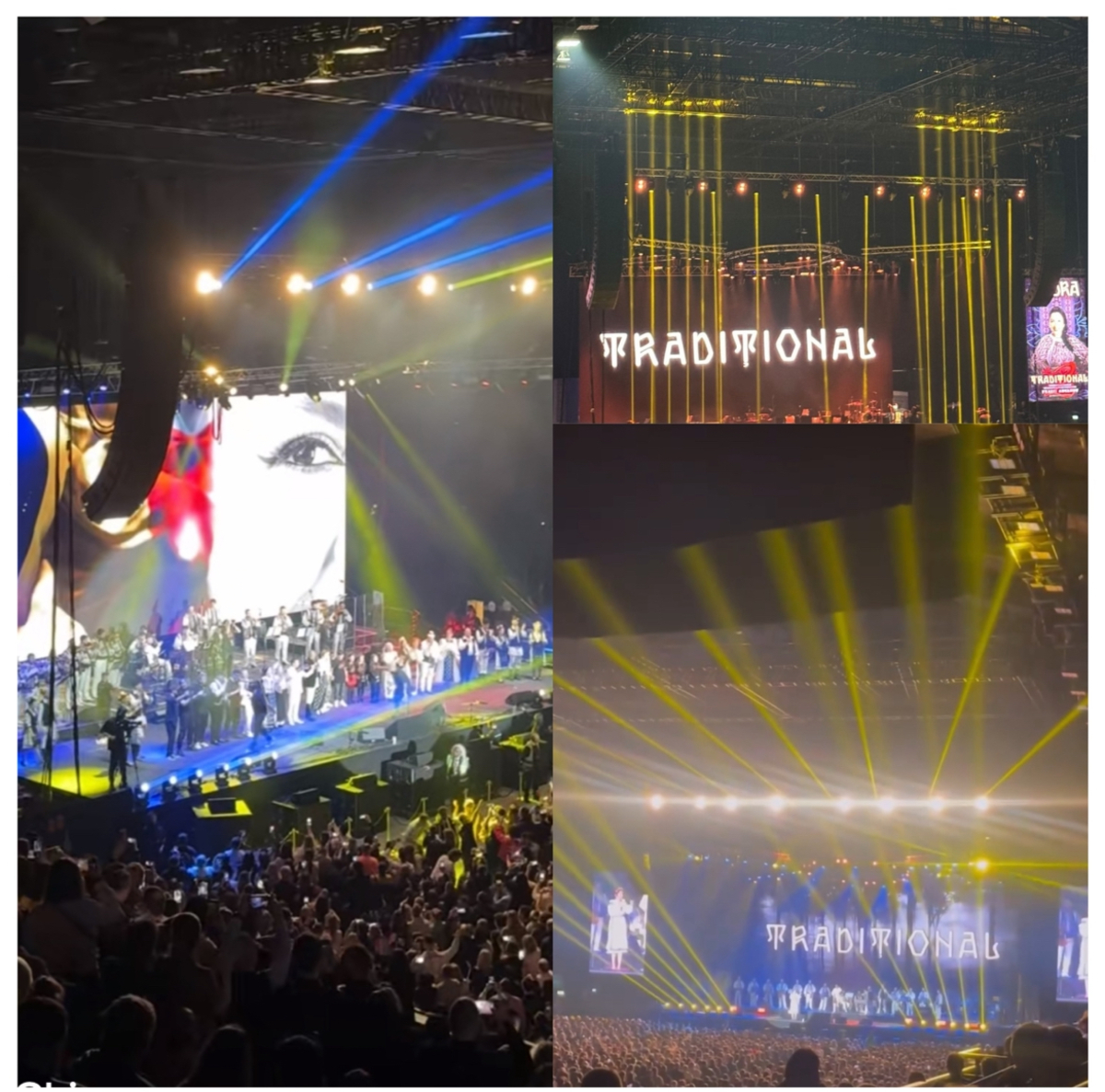 Andra, concert de senzație pe Wembley Ovo Arena. Peste 12.000 oameni au cântat piesele românești