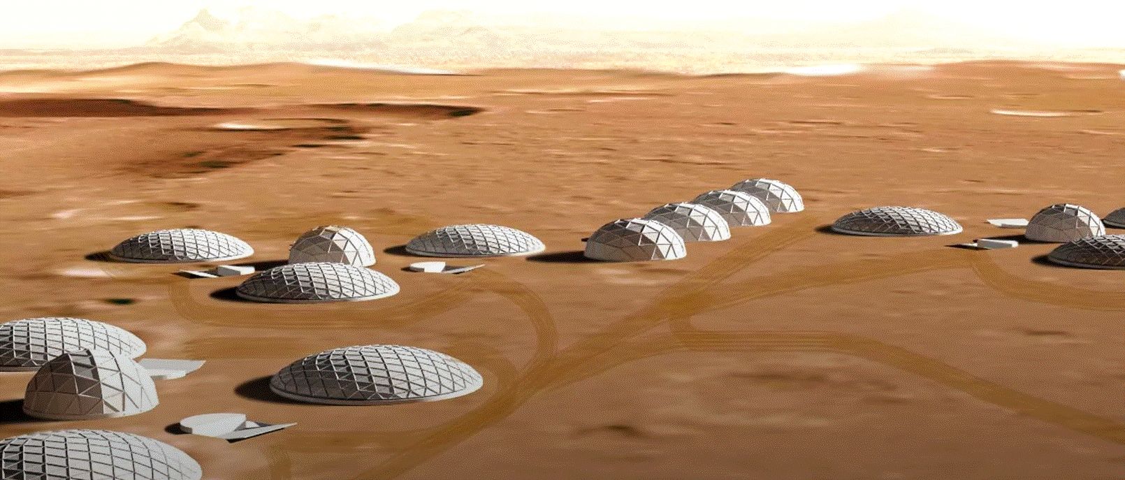 Cum va arăta primul oraș de pe Marte. Elon Musk insistă că un milion de oameni vor popula planeta roșie până în 2050