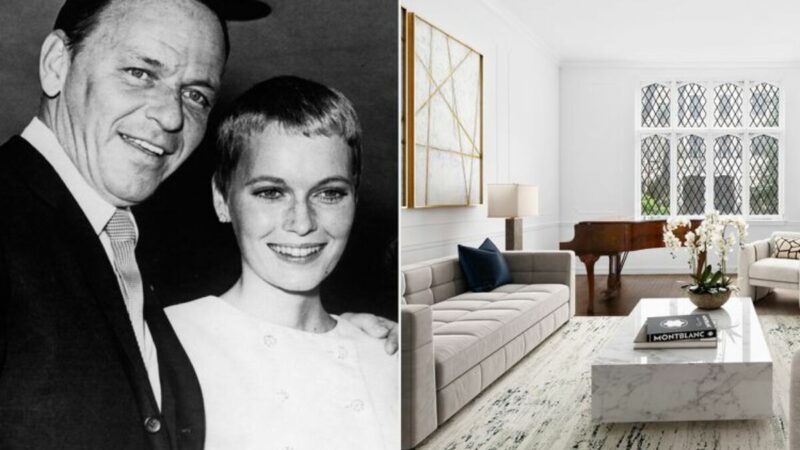 Foto. Se vinde casa în care au locuit Frank Sinatra și Mia Farrow! Proprietatea se află în New York