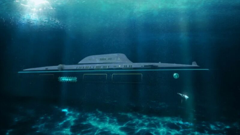 Superiahtul miliardarilor care se transformă în submarin. Așa arată tehnologia de ultimă generație