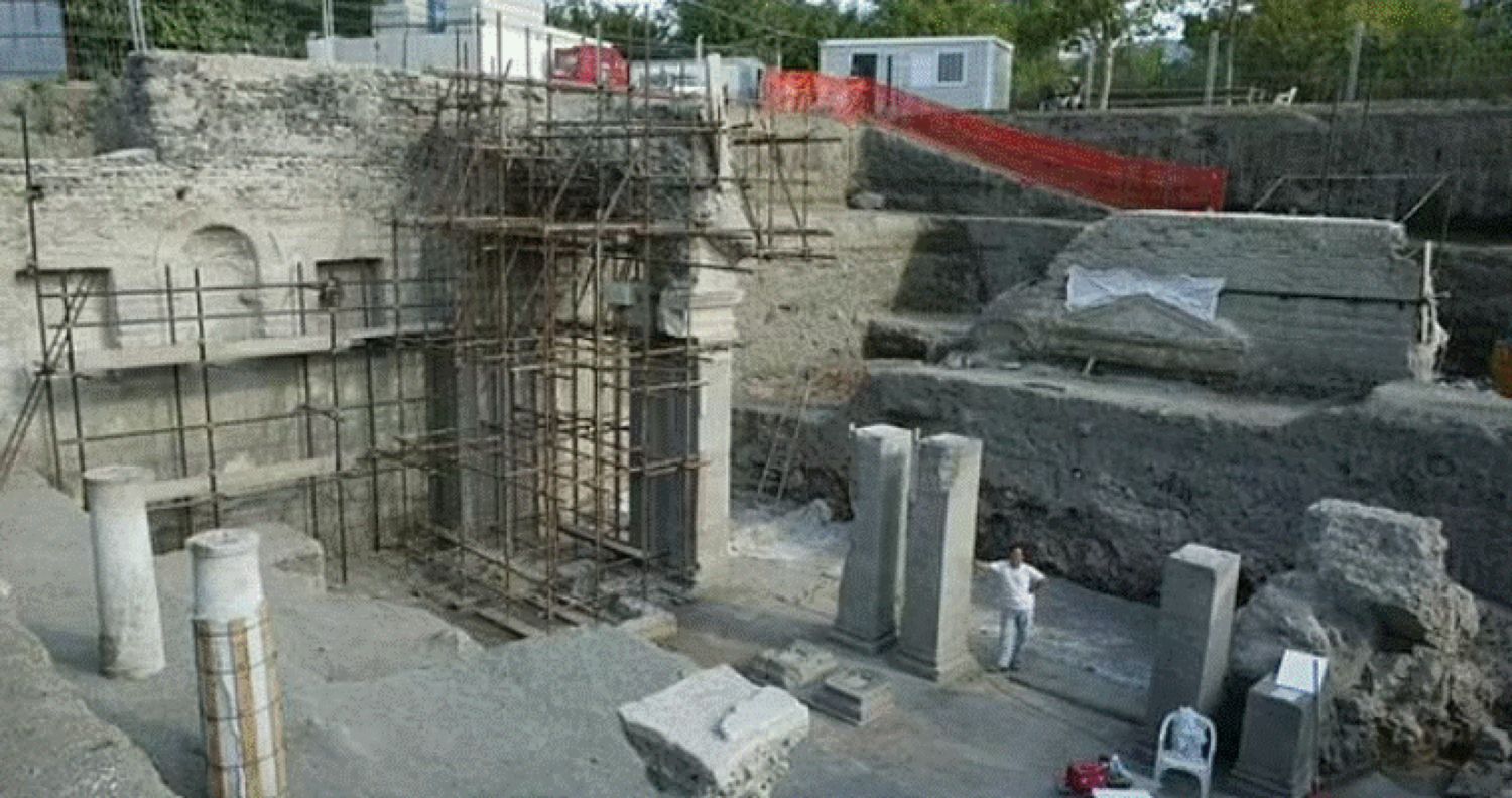 Secretele Pompeiului, scoase la iveală după 2000 de ani. A fost găsită casa primului împărat