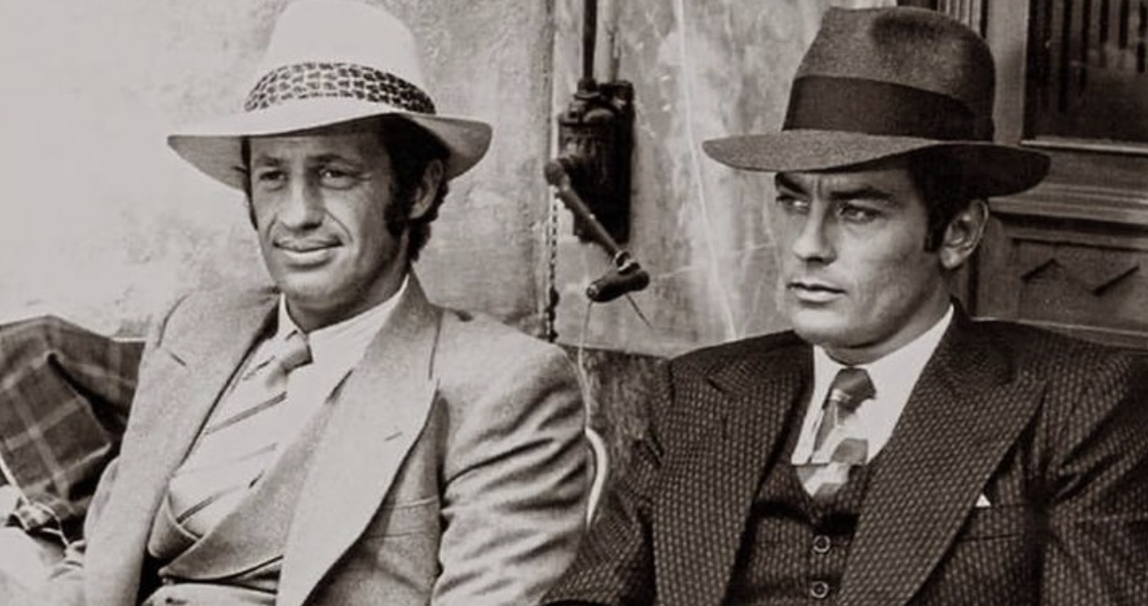 Alain Delon și Jean Paul Belmondo