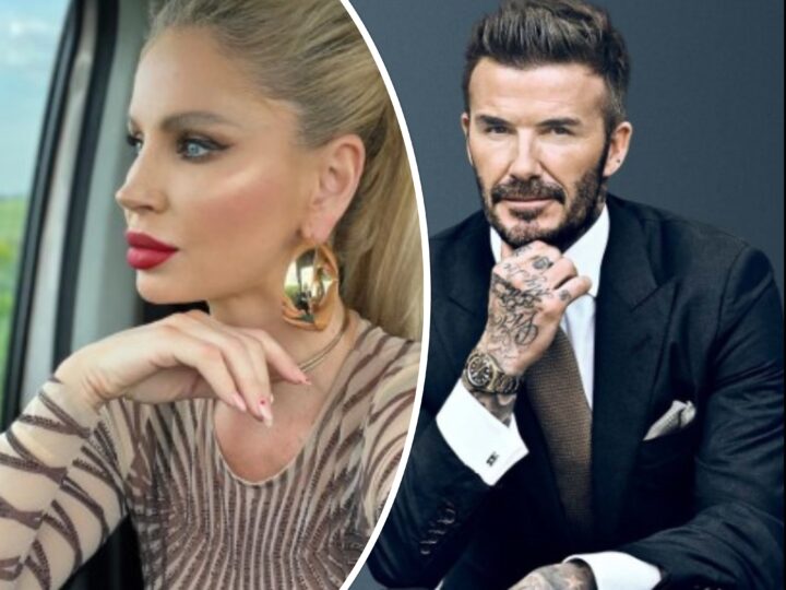 Legătura neștiută dintre Andreea Bănică și David Beckham. Nu v-ați fi așteptat