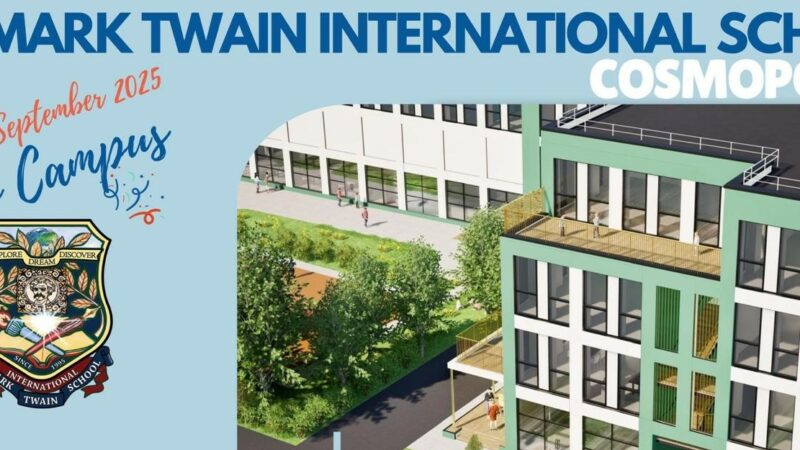 Mark Twain International School aduce în cartierul Cosmopolis cel mai nou campus al său