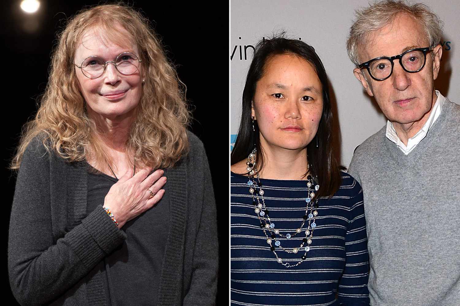 Mia Farrow sare în apărarea lui Woody Allen. A uitat scandalul iscat când regizorul a părăsit-o pentru fiica lor adoptivă