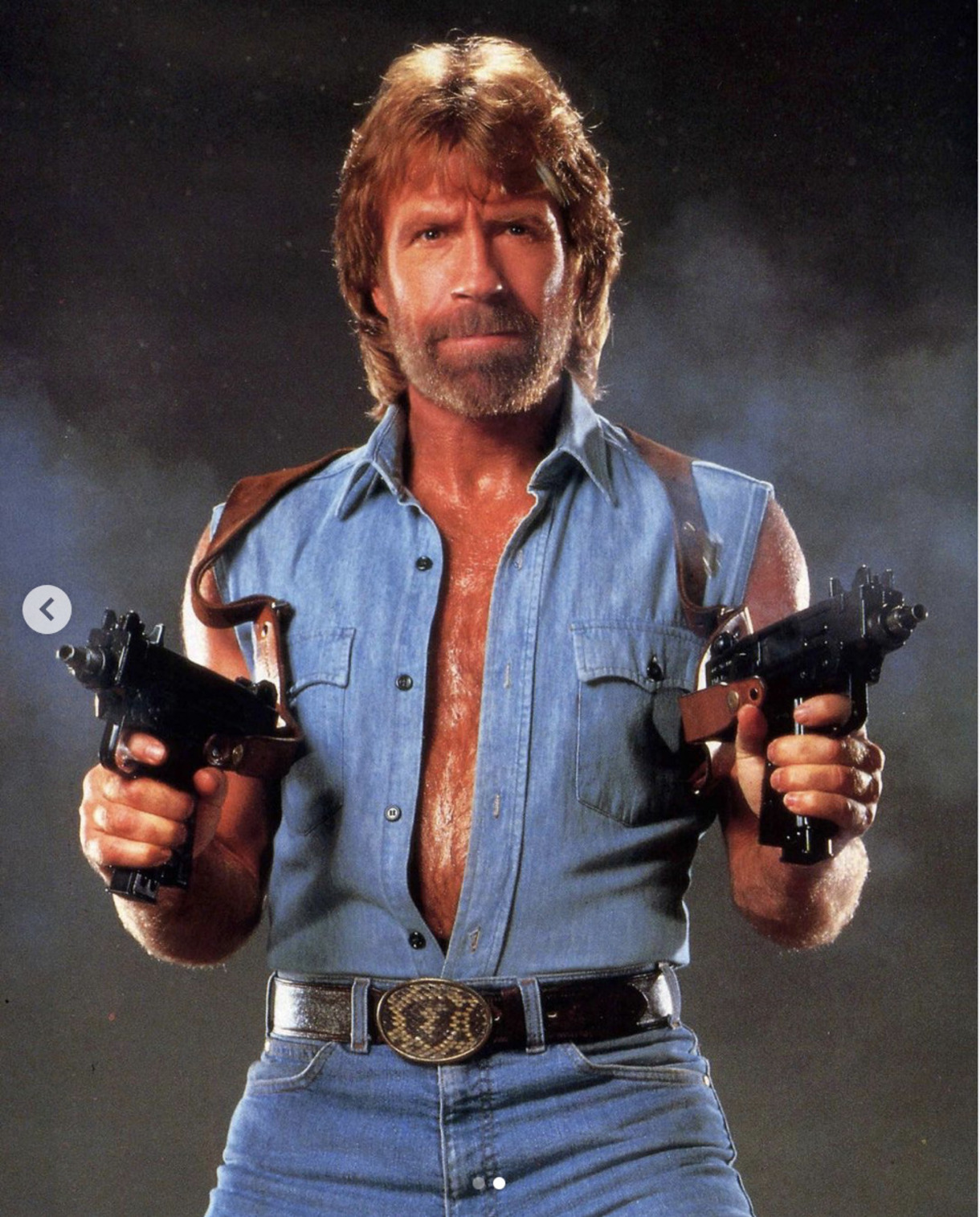 La 84 de ani, Chuck Norris își șochează fiul: „Am auzit că „încălzirea lui la sală este principala cauză a încălzirii globale”