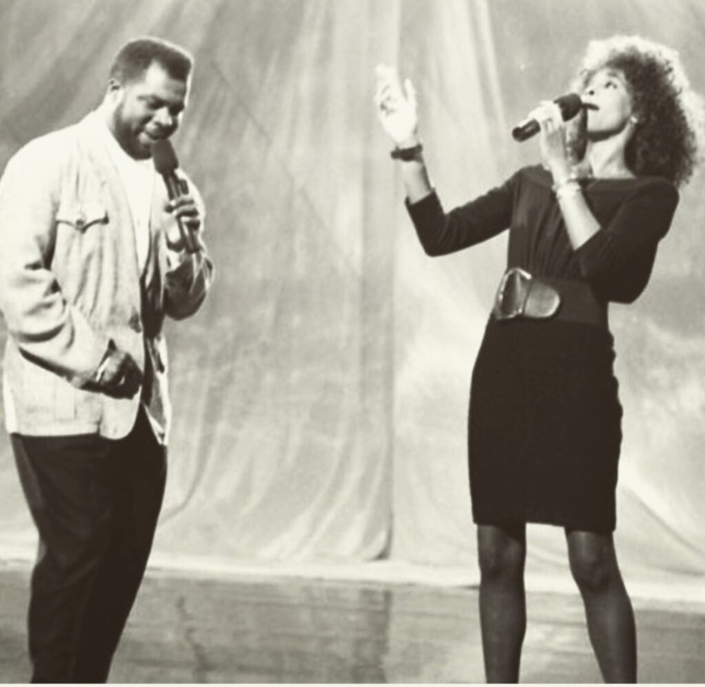 Withney Huston și Bebe Winans