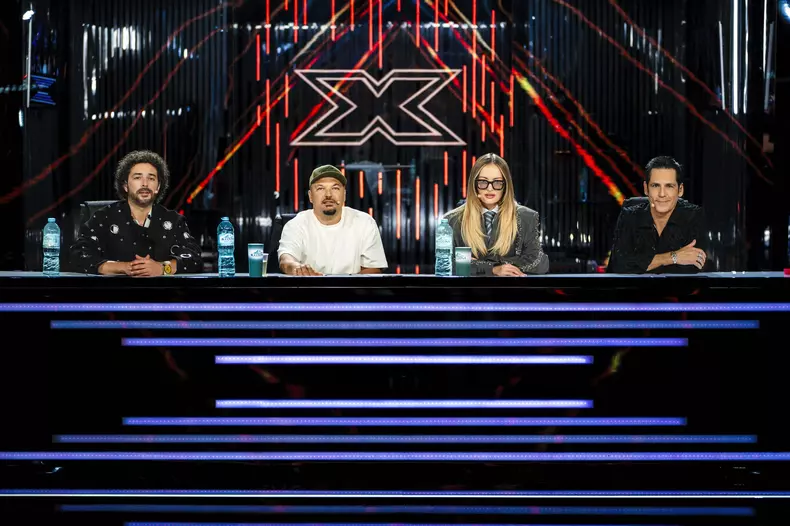 Juriul de la noua emisiune X Factor: Marius Moga, Puya, Delia și Ștefan Bănică