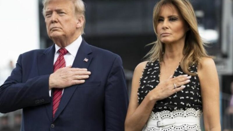 Melania Trump nu mai face aceeași greșeală. Îl lasă pe Donald Trump singur și are toate motivele