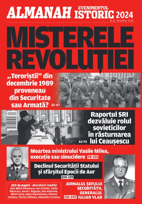 Almanahul Evenimentul Istoric 2024 vine cu o surpriză majoră, la un preț bombă! Subiecte exclusive despre Revoluția din 1989