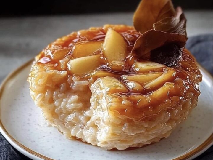 Desertul copilăriei, reinventat ca la MasterChef: Budincă de orez cu mere caramelizate