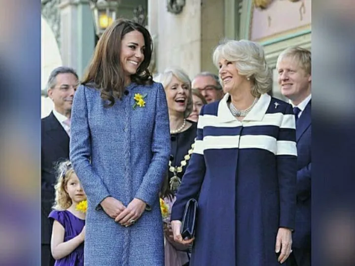Colierul secret din tezaurul regal. Ce poartă Kate Middleton și soacra sa, Camilla, când se duc la film