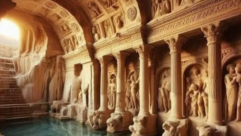 Piscina Cleopatrei, un loc magic ce combină istoria cu legendele antice. Un cadou de la Marc Antonio ca semn de dragoste