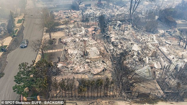 Incendiul din Los Angeles a lăsat în urmă un peisaj apocaliptic. Imagini șocante cu dezastrul de după 