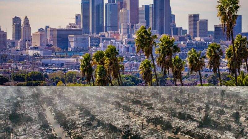 Incendiul din Los Angeles a lăsat în urmă un peisaj apocaliptic. Imagini șocante cu dezastrul de după