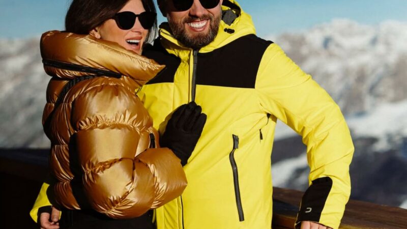 Monica Bîrlădeanu, căzătură spectaculoasă pe pârtie! Noroc cu „echipajul medical”, Valeriu Gheorghiță