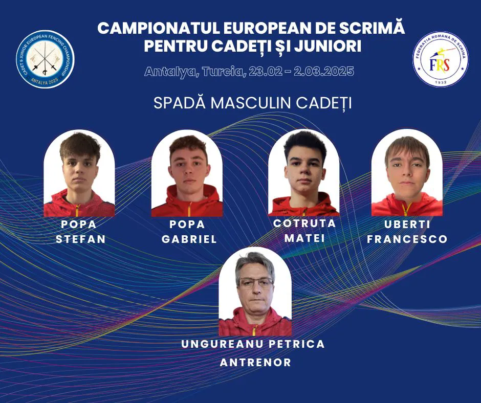 Performanță incredibilă la scrimă. Un tânăr român a intrat în top la Campionatul European 