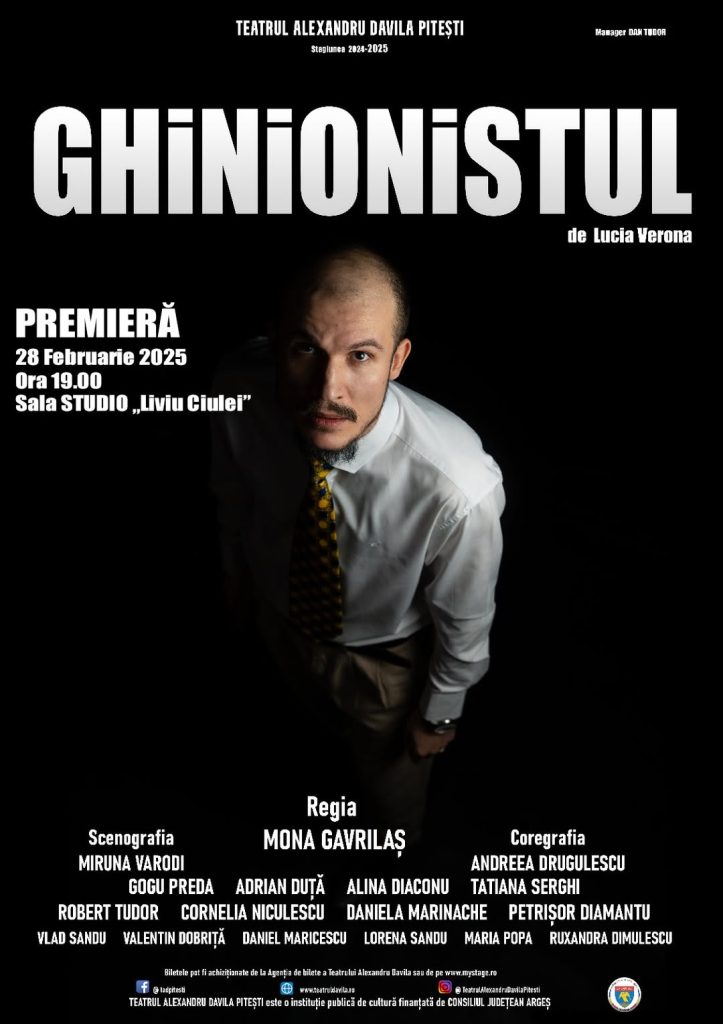 „Ghinionistul!” Luciei Verona, în premieră la Teatrul „Alexandru Davila”