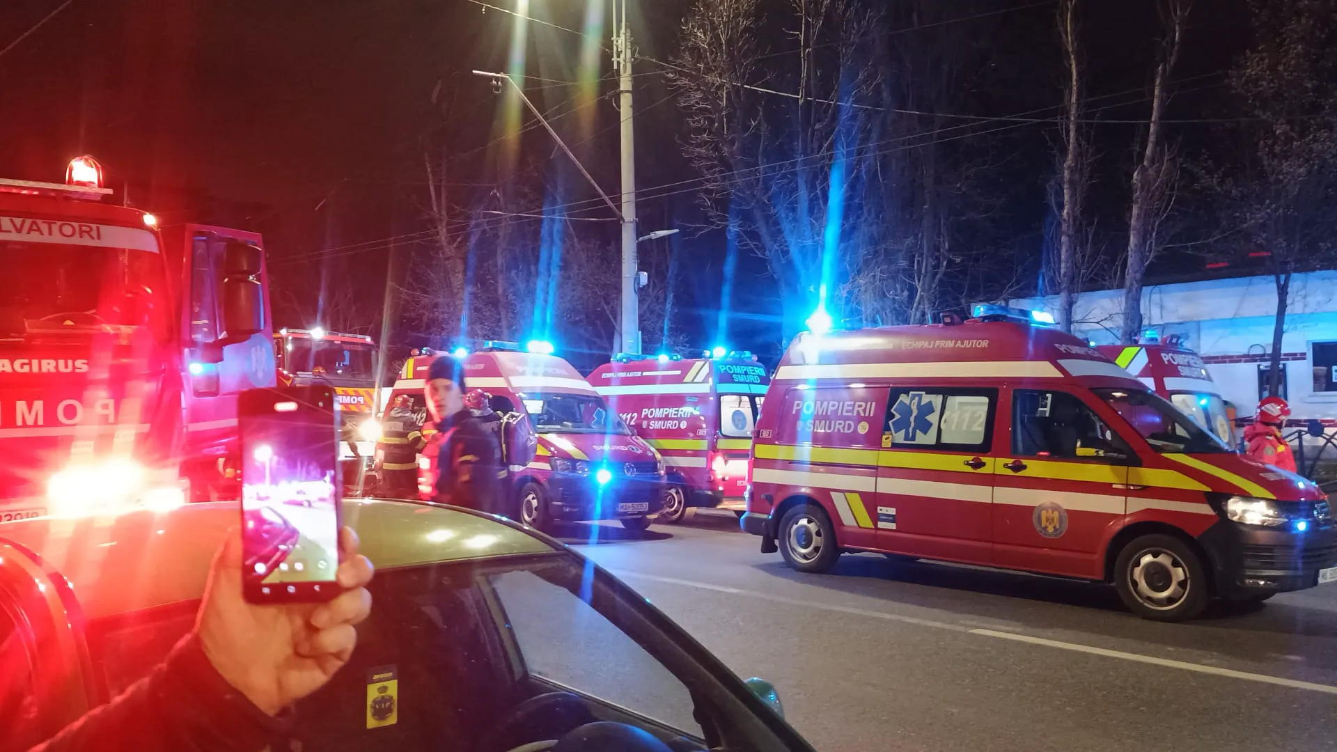 Incendiu cu panică și țipete la Spitalul de Psihiatrie Alexandru Obregia din București. Desfășurare impresionantă de forțe ISU 