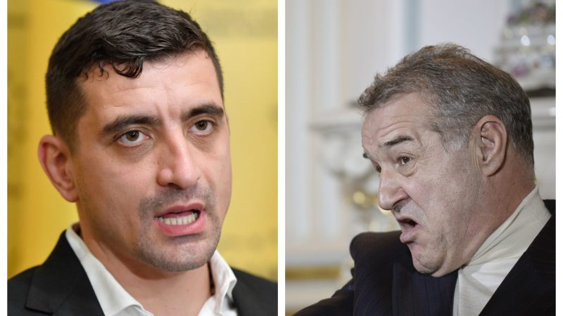 Gigi Becali aruncă în aer partidul, cu tot cu George Simion: „Ce facem ne distrăm cu România?”