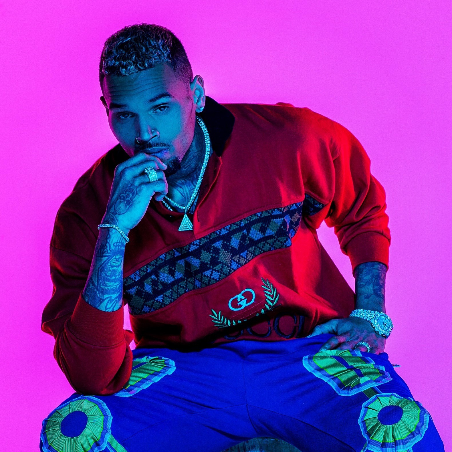 Chris Brown, fostul iubit al Rihannei, eliberat din arest. Cauțiunea l-a costat o avere 