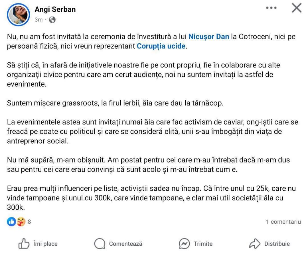 Marian Godină, ofticat că nu a fost invitat la Cotroceni, să-și facă și el o poză cu președintele Nicușor Dan. Mîndruță a păpat sarmale!