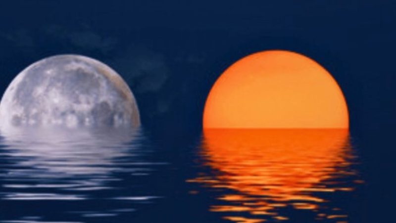 Doi bețivi se întâlnesc pe stradă și unul întreabă. Pe cer, acolo sus, e soarele sau luna? Râzi cu lacrimi ce răspuns primește