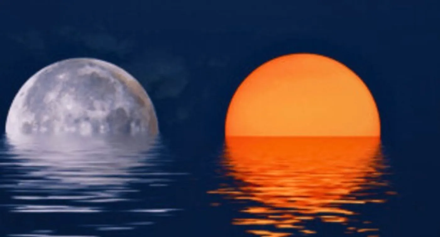 Doi bețivi se întâlnesc pe stradă și unul întreabă. Pe cer, acolo sus, e soarele sau luna? Râzi cu lacrimi ce răspuns primește