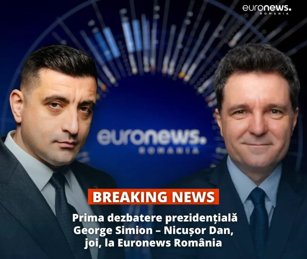 George Simion  vs. Nicuşor Dan. Unde îi puteți vedea