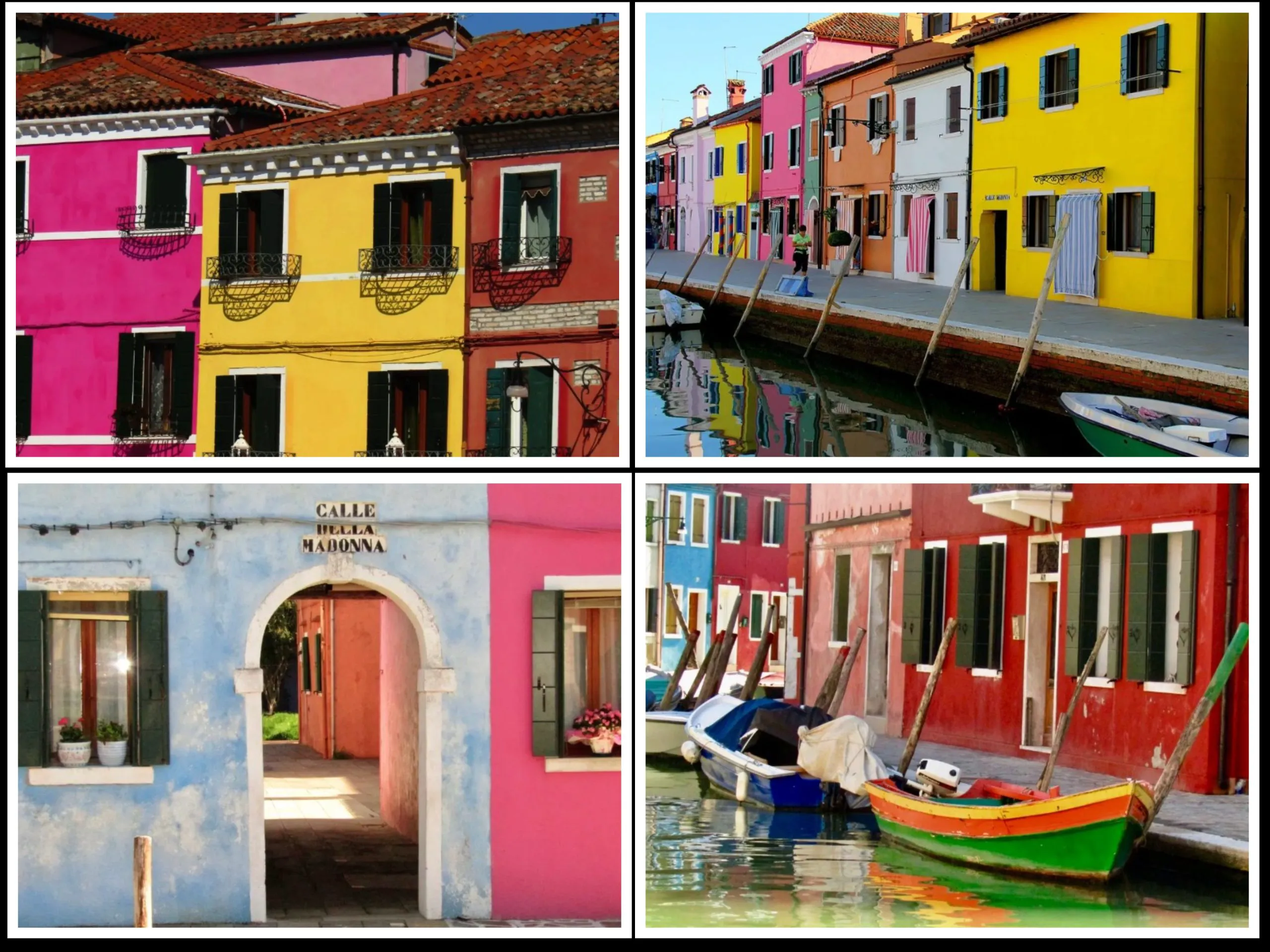 Burano, un curcubeu pe apă. Legenda satului unde fiecare casă are altă culoare