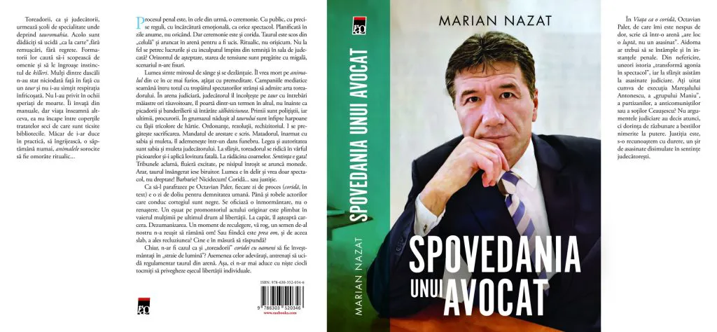 „Spovedania unui avocat” – o carte-eveniment ajunge în librării