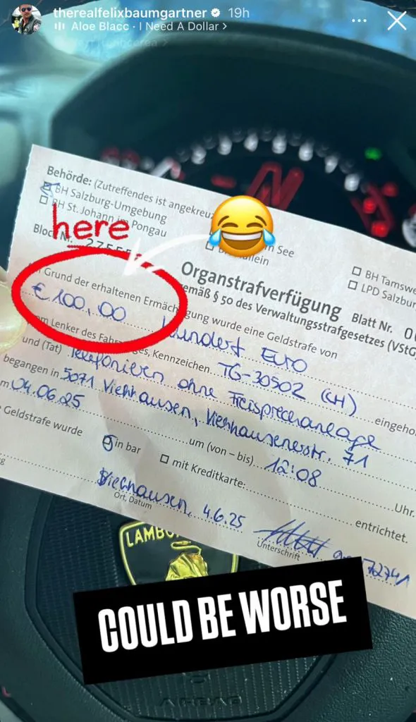 Felix Baumgartner îi dă emoții Mihaelei Rădulescu. A ajuns să aibă probleme cu poliția
