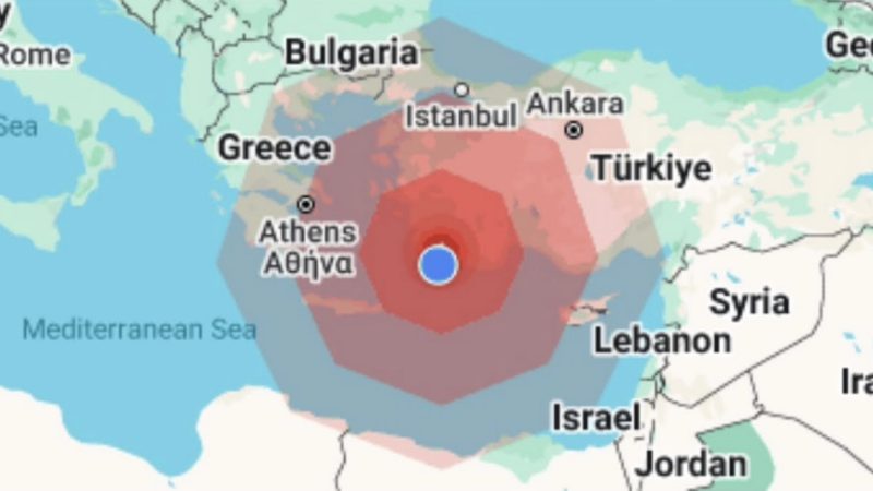 Cutremure puternice în Grecia și Turcia. Oamenii s-au aruncat de la geam