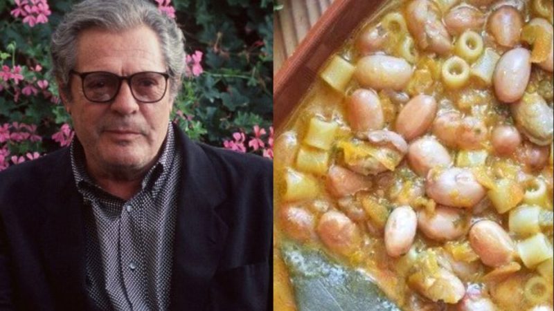 Rețeta preferată de paste cu fasole a lui Marcello Mastroianni, veche de milenii. Le lua cu el la Paris când se întâlnea cu Catherine Deneuve