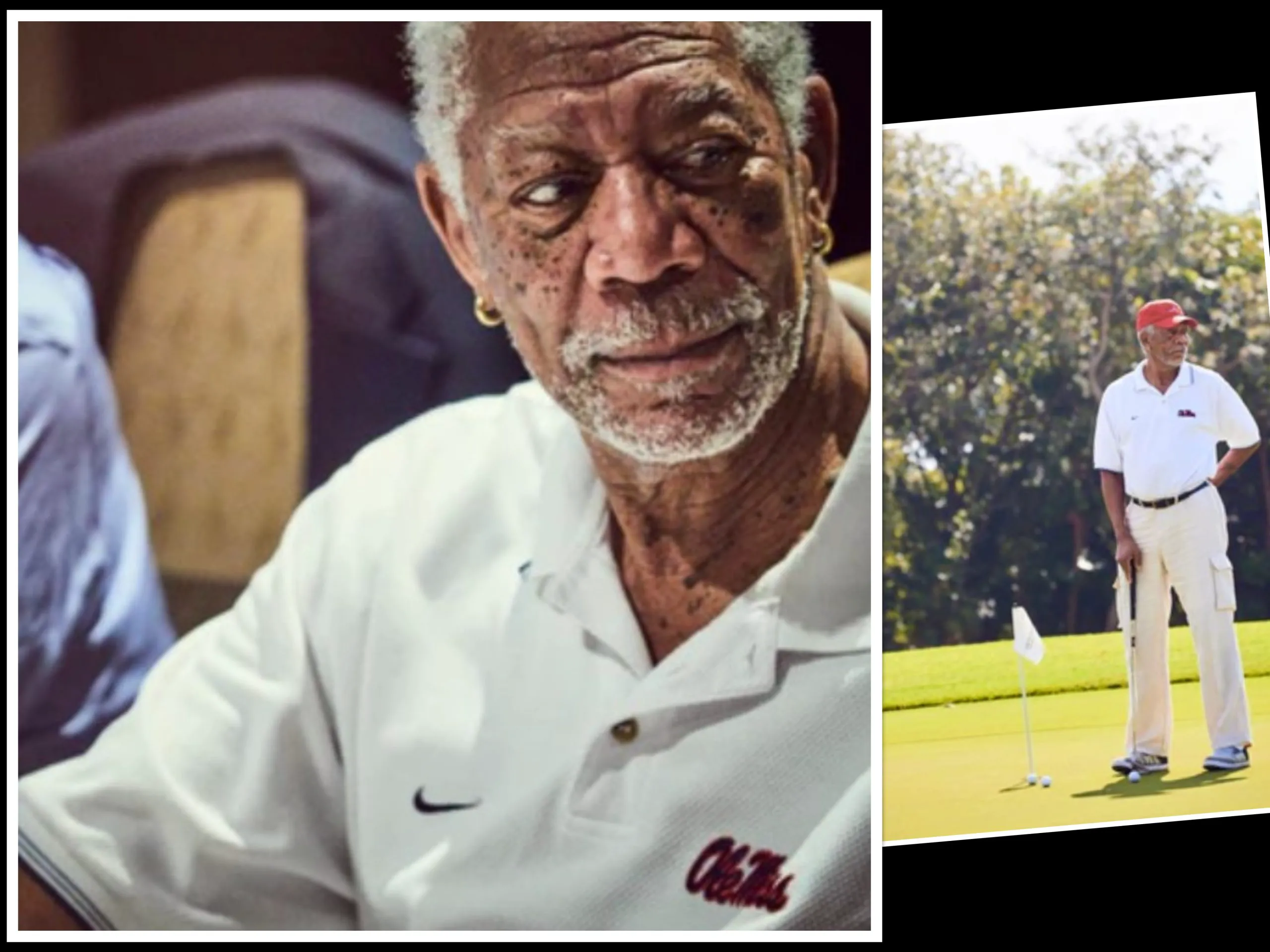 Morgan Freeman, pilot desăvârșit, profesionist în rezolvarea cuvintelor încrucișate. Ce a făcut să atragă atenția unei fete
